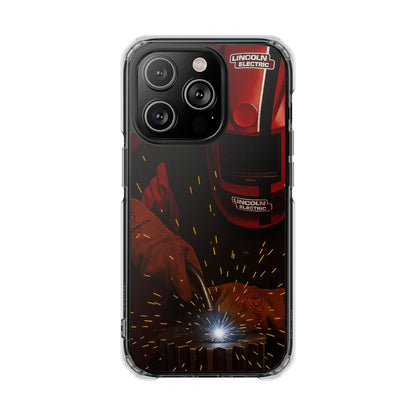 Lincoln Welder - Magnetic Clear Impact iPhone Cases