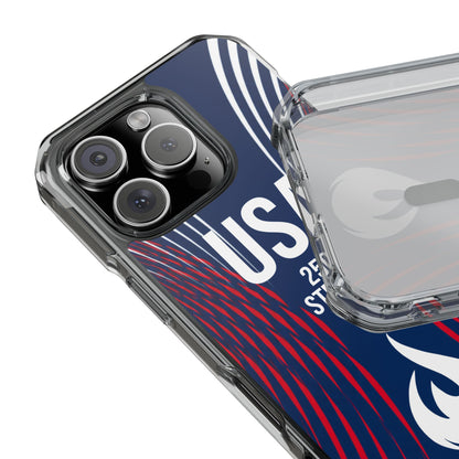 USA 250 Strong - Anniversary Edition - Magnetic Clear Impact iPhone Cases