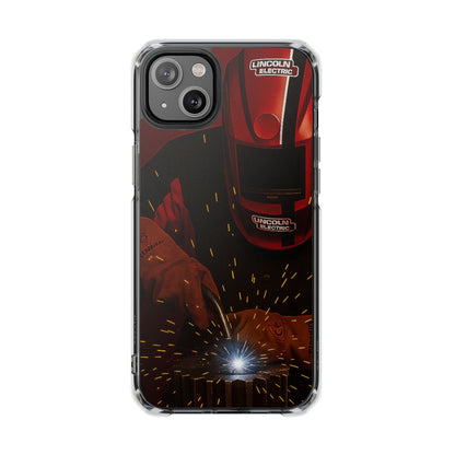 Lincoln Welder - Magnetic Clear Impact iPhone Cases