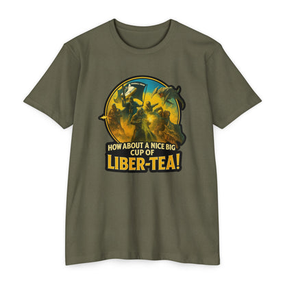 Have a Nice Big Cup of LIBRA-TEA! - Gaming T-shirt