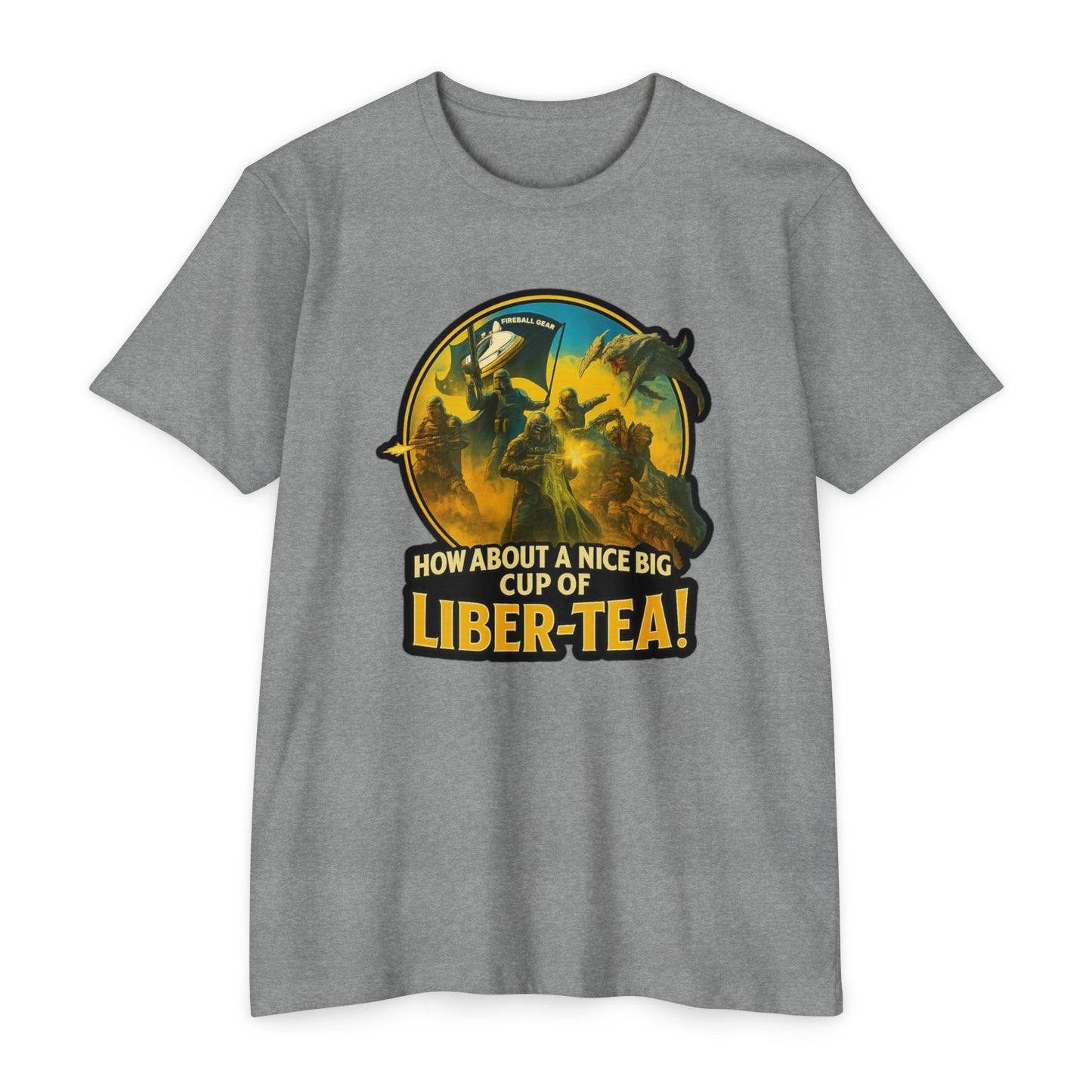Have a Nice Big Cup of LIBRA-TEA! - Gaming T-shirt
