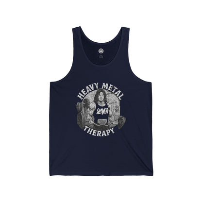 Heavy Metal Therapy - Fitness Jersey Tank Top
