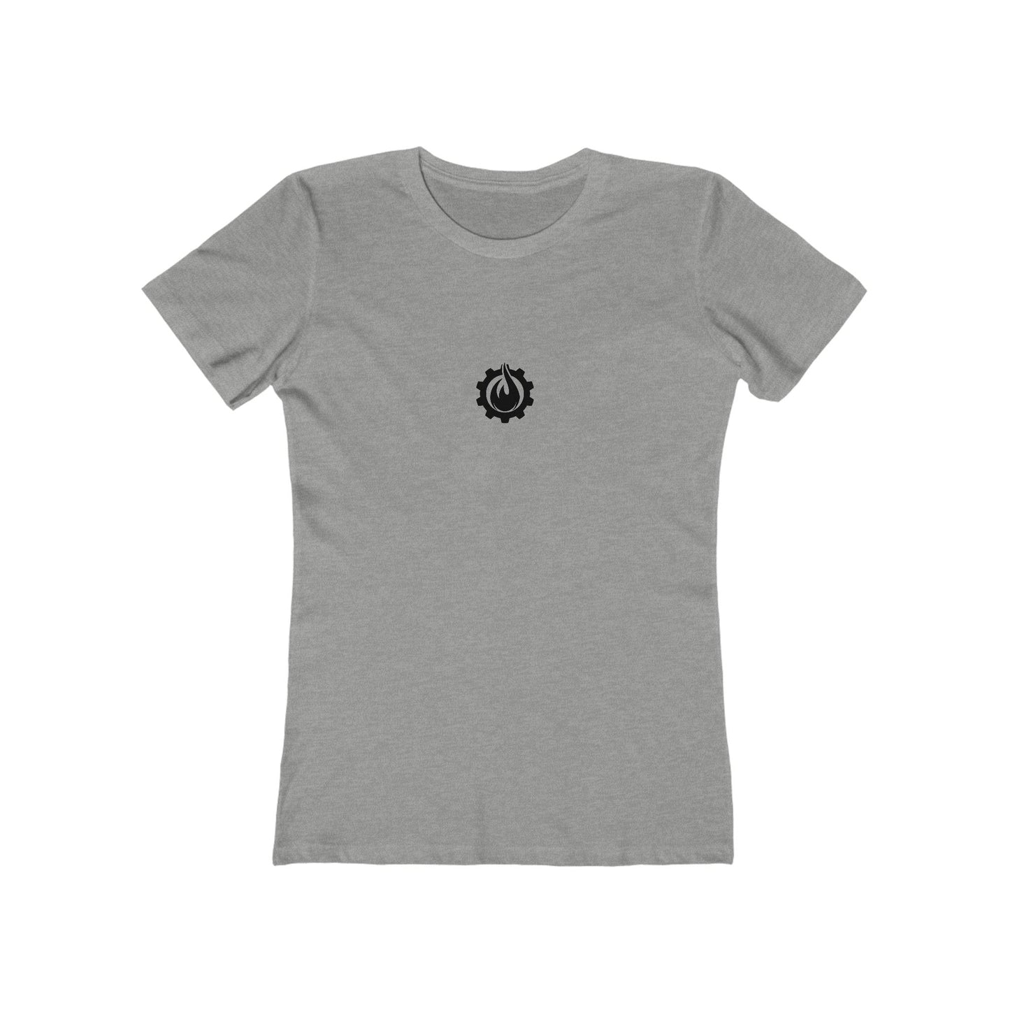Fireball Gear - Flame & Gear - Black - Women's Slim Fit - Fitness T-shirt