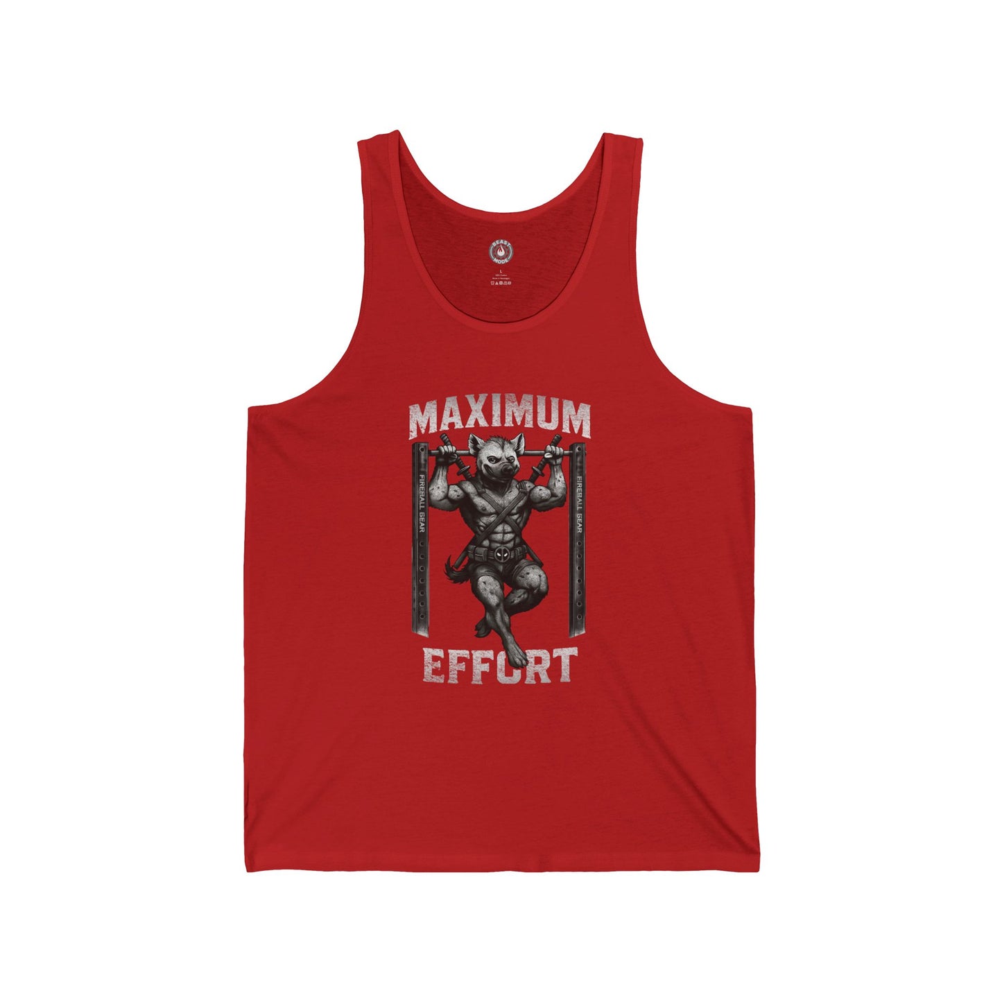 Beast Mode Series - Maximum Effort - Fitness Jersey Tank Top