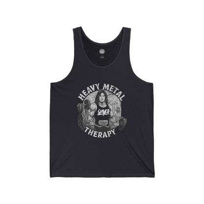 Heavy Metal Therapy - Fitness Jersey Tank Top
