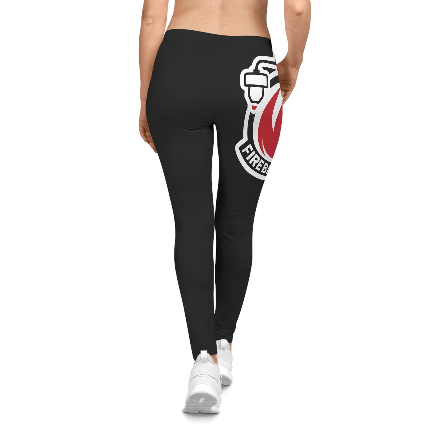 Fireball 3D Women's Leggings - Black