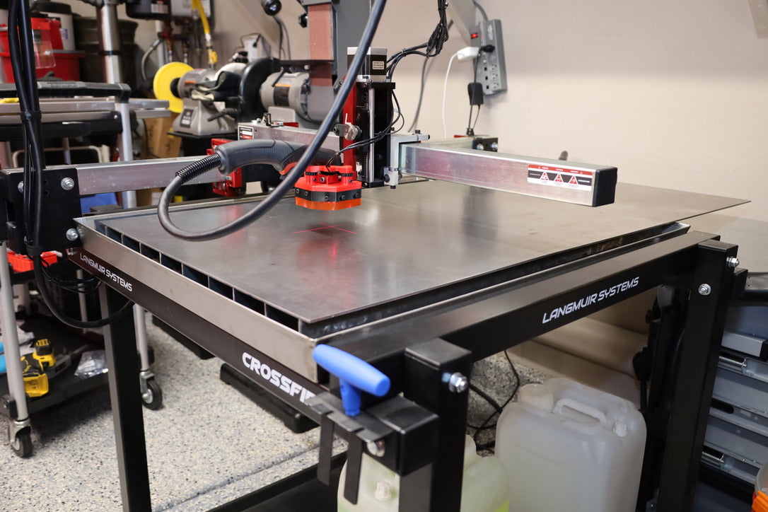 Crossfire Splash Guard and Laser Targeting