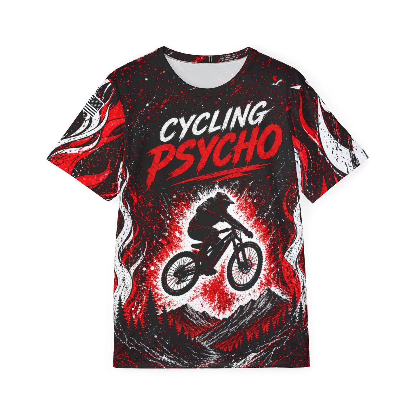 Fireball Cycling Series – Cycling Psycho – Men's Mountain Bike Jersey