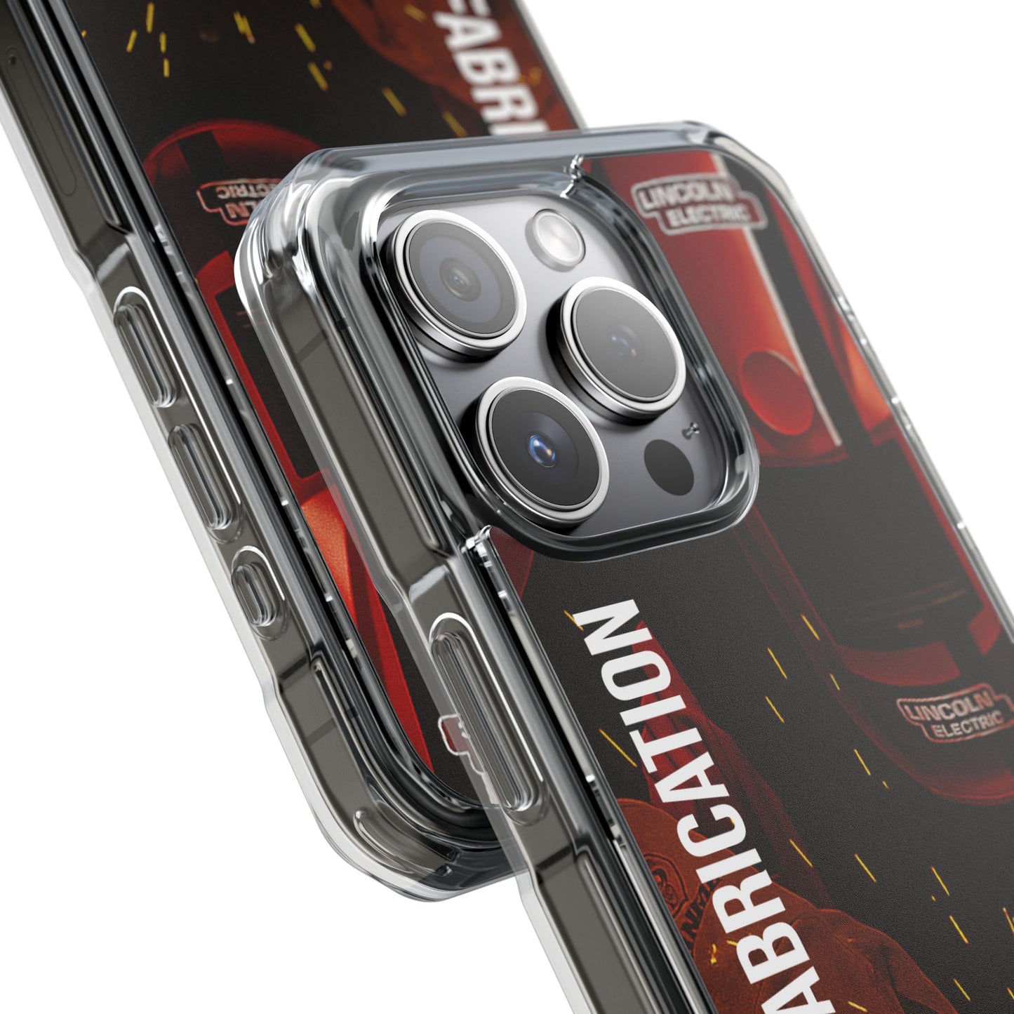 Fireball Fabrication - Magnetic Clear Impact iPhone Cases