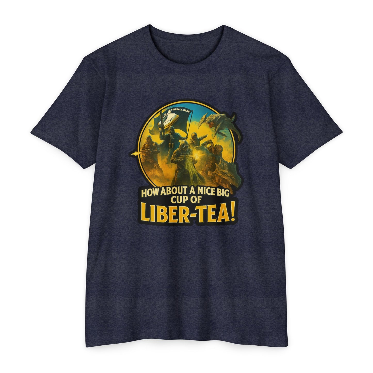 Have a Nice Big Cup of LIBRA-TEA! - Gaming T-shirt