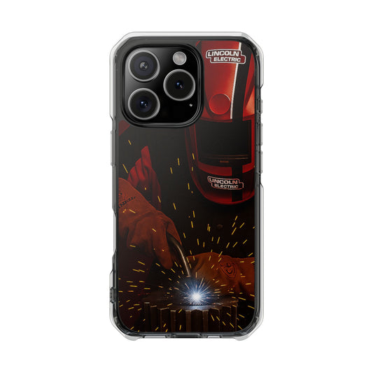 Lincoln Welder - Magnetic Clear Impact iPhone Cases