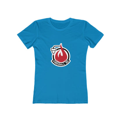 Fireball 3D Logo - Women's Slim Fit T-shirt