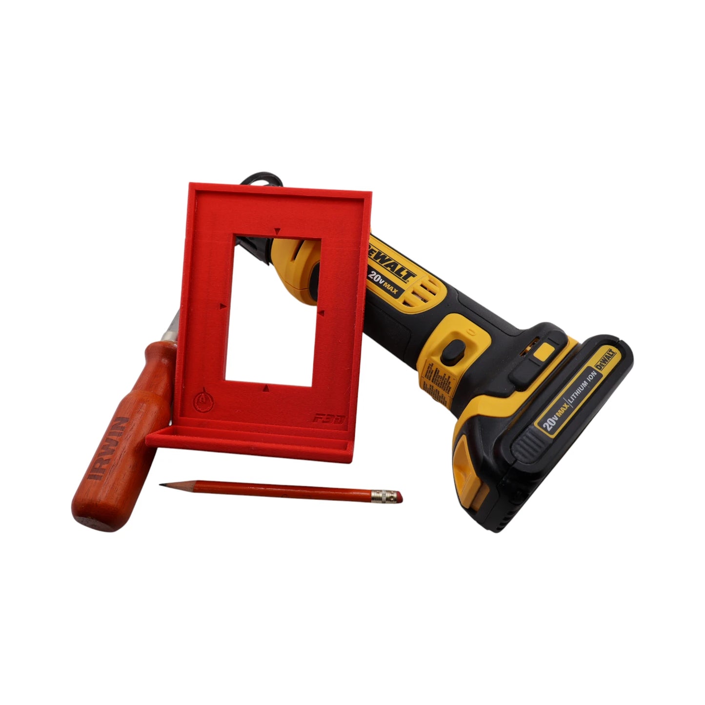 Single Gang Drywall Cutting Guide